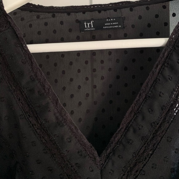 Zara black blouse - Picture 3 of 3